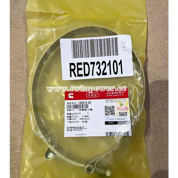 Cummins Clamp 140313,genuine CCEC parts
