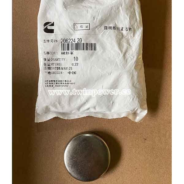 Cummins Expansion Plug 206224,genuine CCEC parts