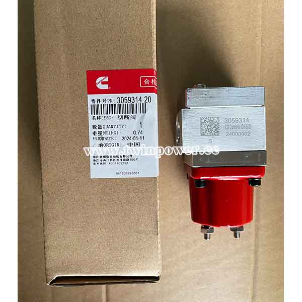 Cummins Shutoff Valve 3059314,genuine CCEC parts
