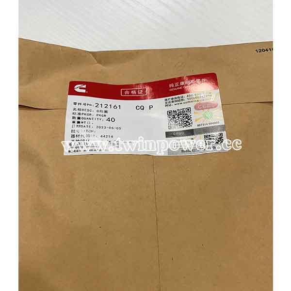 Cummins O Ring Seal 212161,CCEC