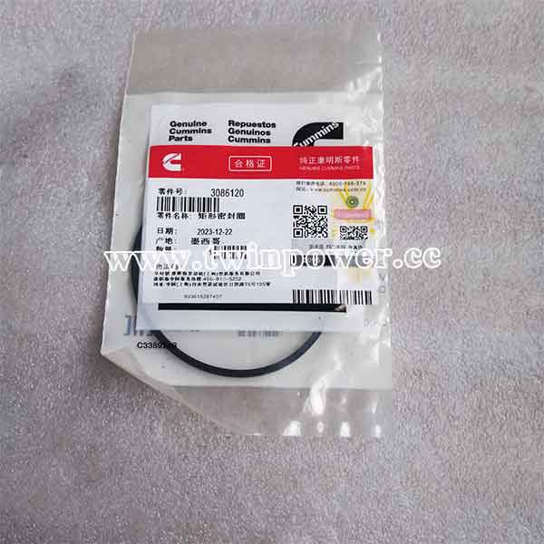 Cummins Rectangular Ring Seal 3086120，original