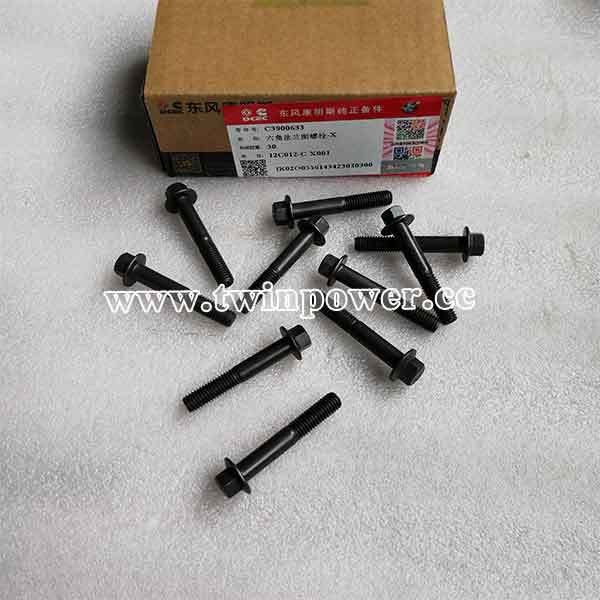Cummins Hex Flange Head Cap Screw 3900633,DCEC
