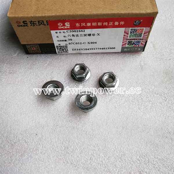 Cummins Hex Flange Nut C3902662,DCEC