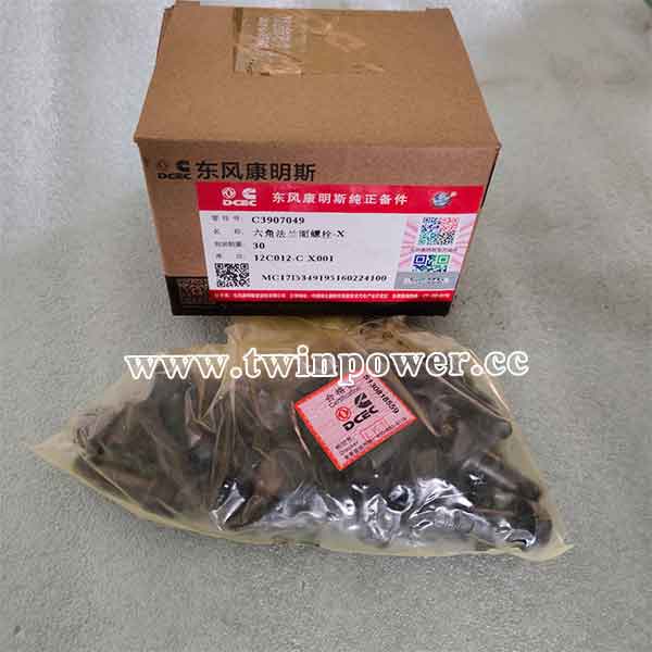 Cummins Hex Flange Head Cap Screw C3907049,DCEC