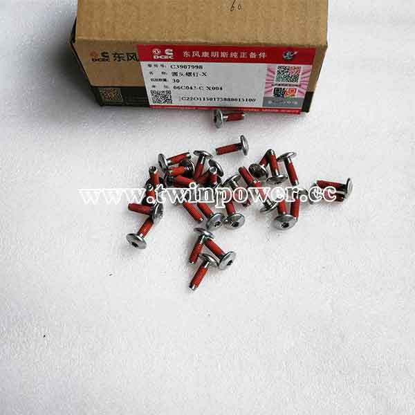 Cummins Round Head Cap Screw C3907998,DCEC