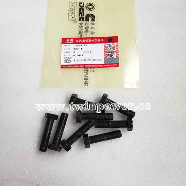 Cummins Hexagon Head Cap Screw C3908181,DCEC