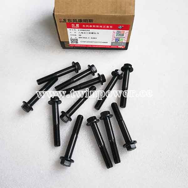 Cummins Hex Flange Head Cap Screw C3944593,DCEC