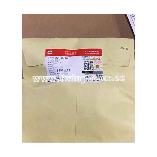 Cummins Hexagon Head Cap Screw 204165-20,CCEC