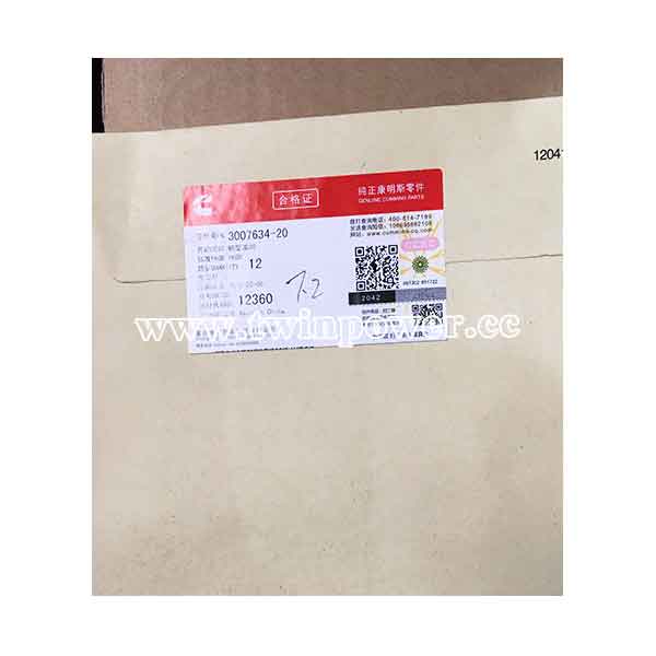 Cummins Expansion Plug 3007634-20,CCEC