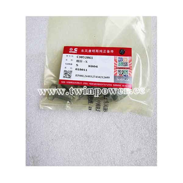 Cummins Hexagon Head Cap Screw C3052061,DCEC