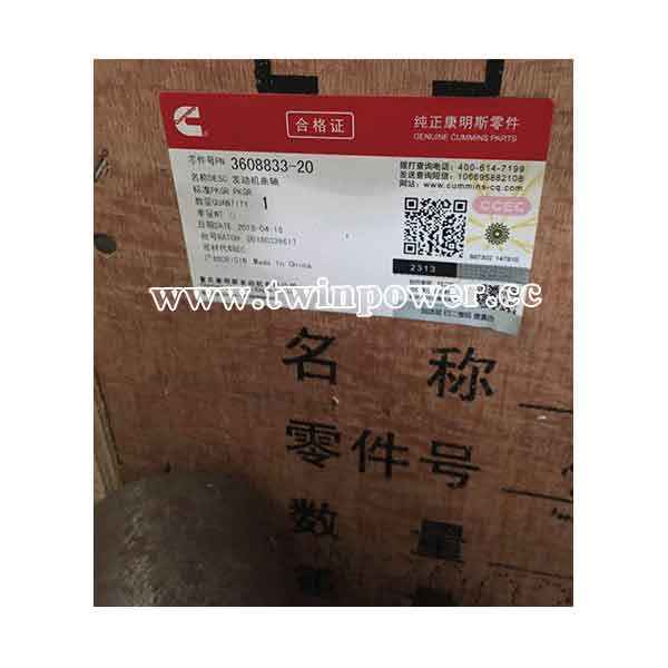Cummins Engine Crankshaft 3608833-20,CCEC