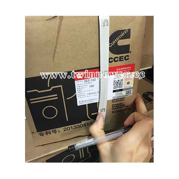 Cummins Hex Flange Head Cap Screw 3631163-20,CCEC