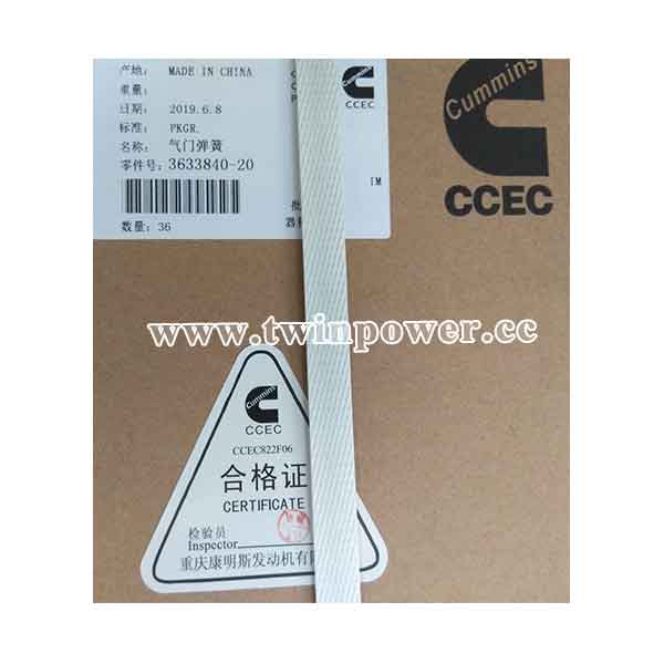 Cummins Valve Spring 3633840-20,CCEC