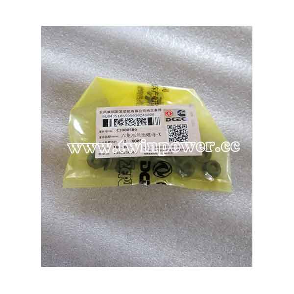 Cummins Hexagon Flange Nut C3900589,DCEC