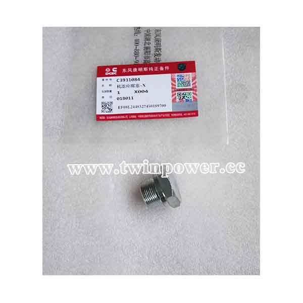 Cummins Threaded Plug C3931084,DCEC
